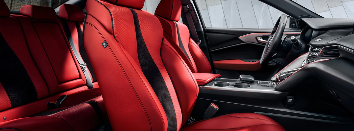 Front Seats of the 2022 TLX