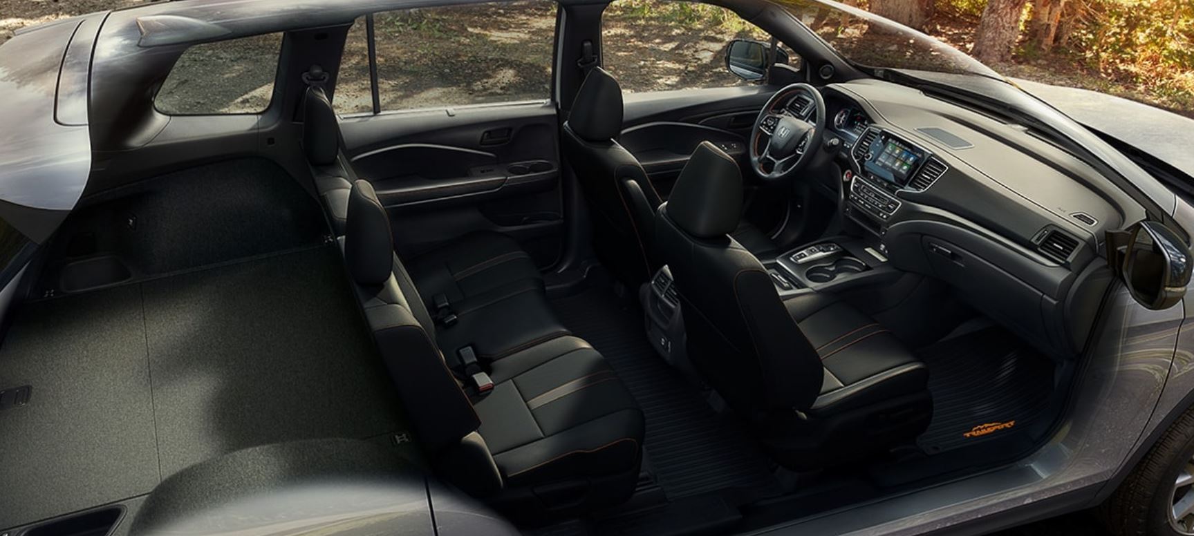 Interior of the 2022 Passport