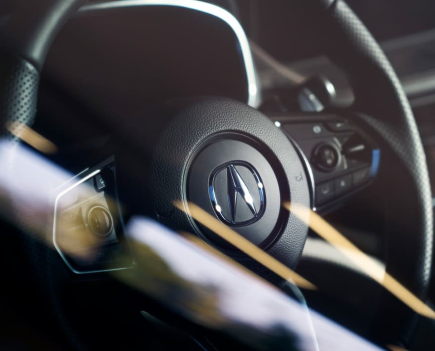 Steering Wheel of the 2022 MDX