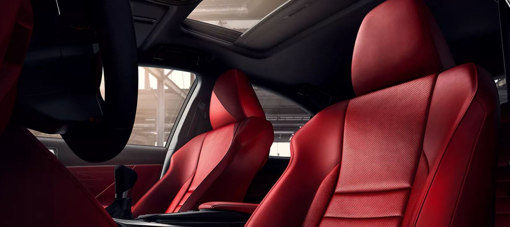 Upholstery in the 2022 IS 350