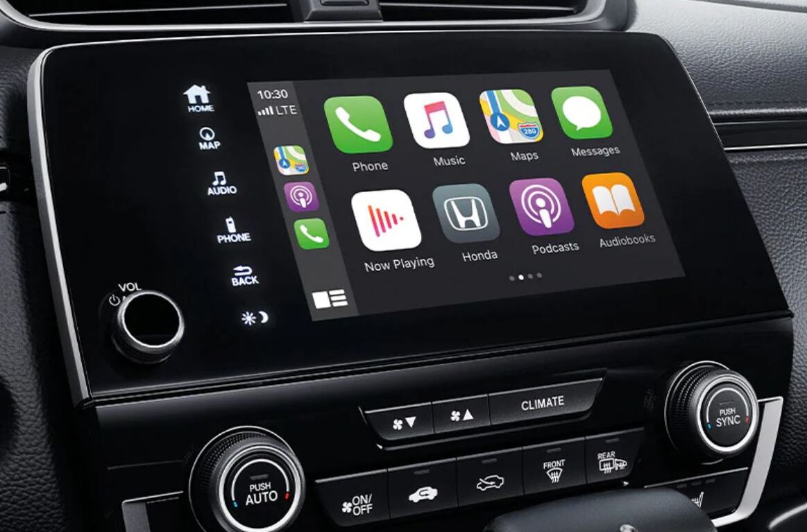 Touchscreen in the 2022 Honda CR-V