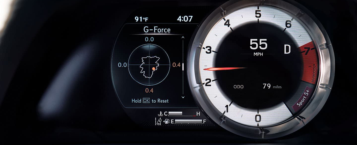 Interior of the 2022 ES 350