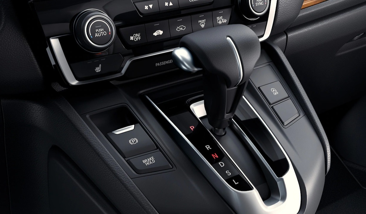 Center Console in the 2022 Honda CR-V