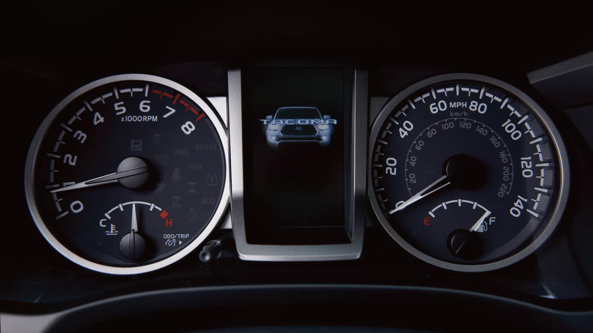 Interior of the 2022 Tacoma