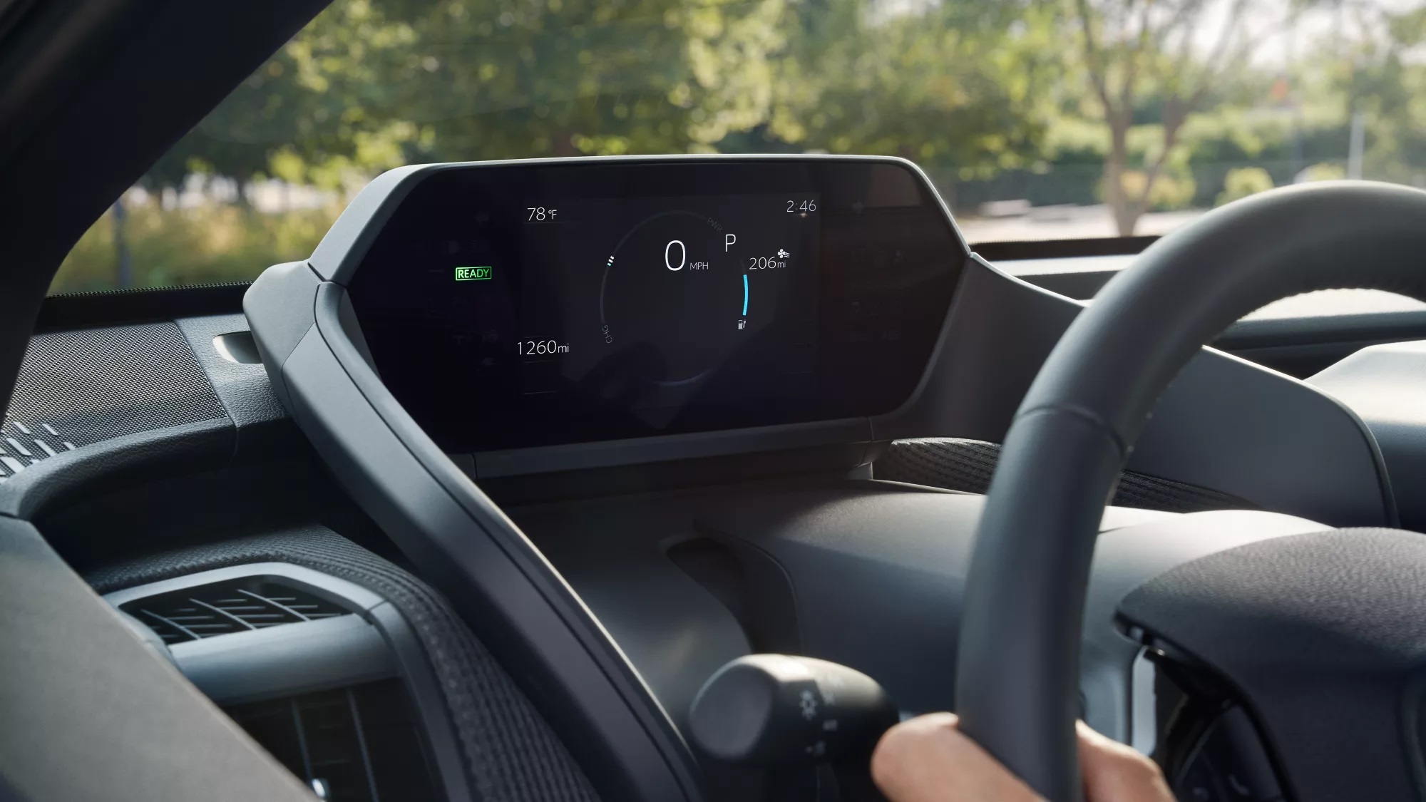 Head-Up Display in the 2023 bZ4X