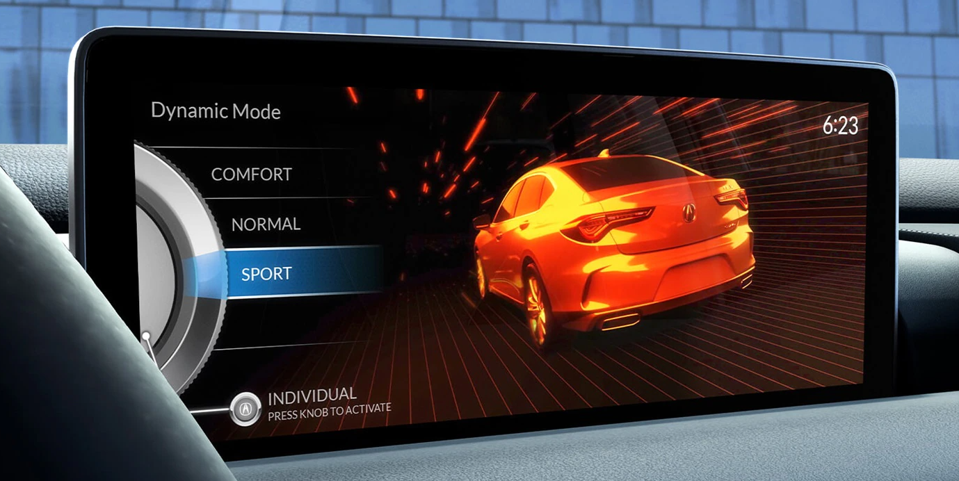 2022 TLX Center Stack