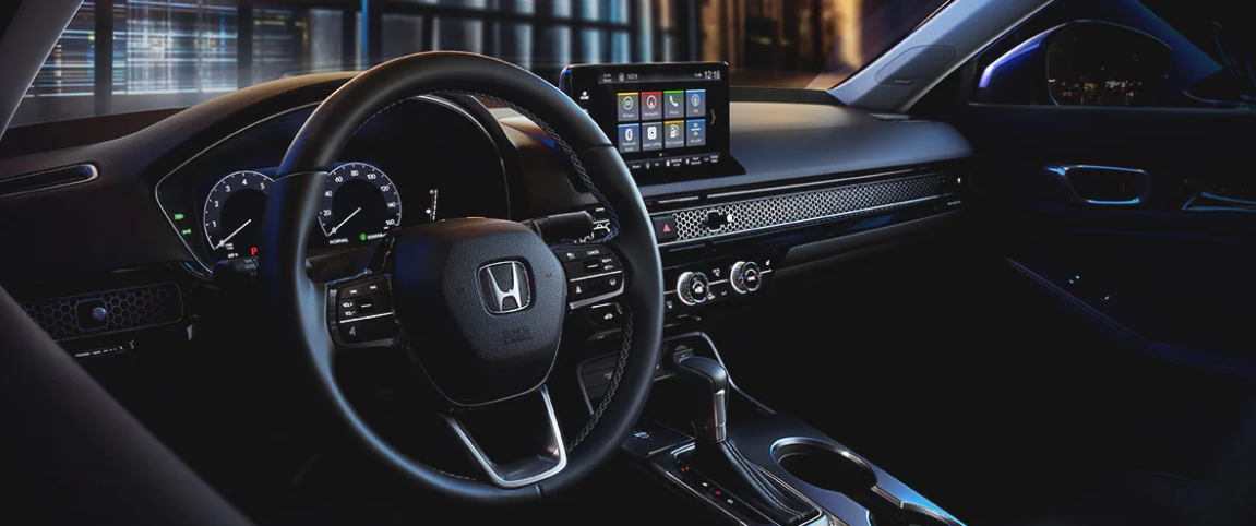 El Civic tiene disponible un panel de instrumentos completamente digital.