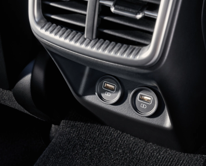 USB Charging Ports of the 2022 K5