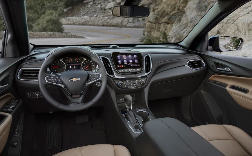Steering Wheel of the 2022 Equinox