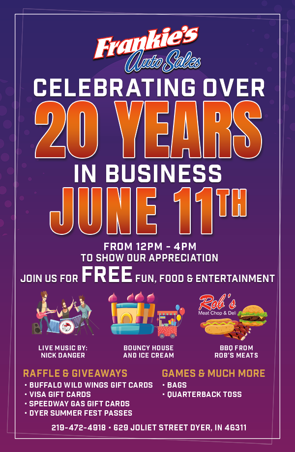 Event Frankies Auto Sales