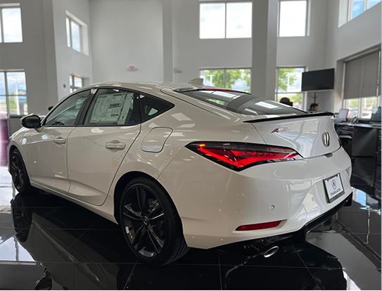 The 2023 Acura Integra at Pohanka Acura