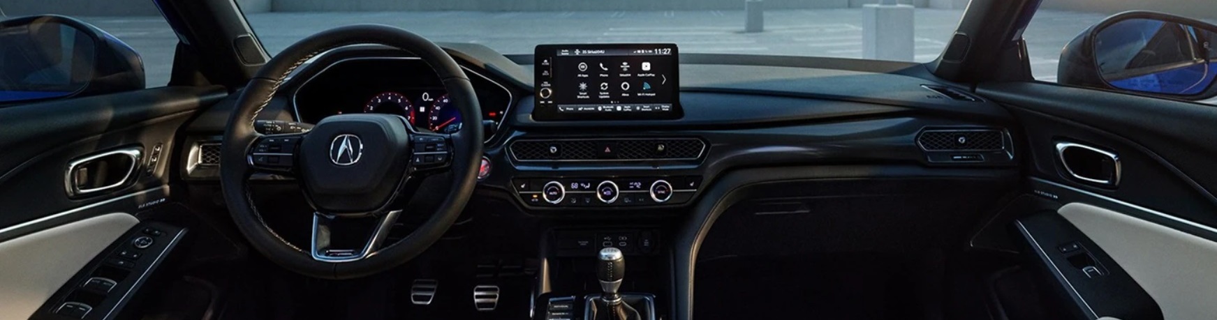 Dashboard in the 2023 Acura Integra