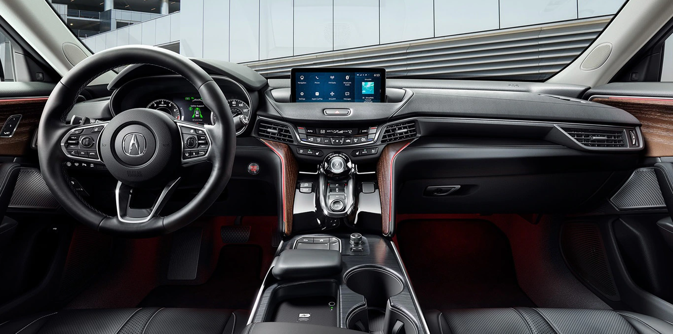 2022 TLX Center Stack