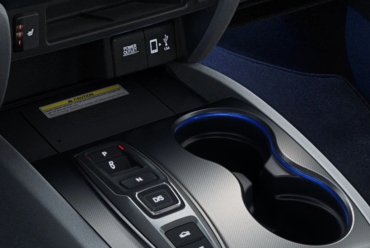 Wireless Phone Charger of the 2022 Ridgeline