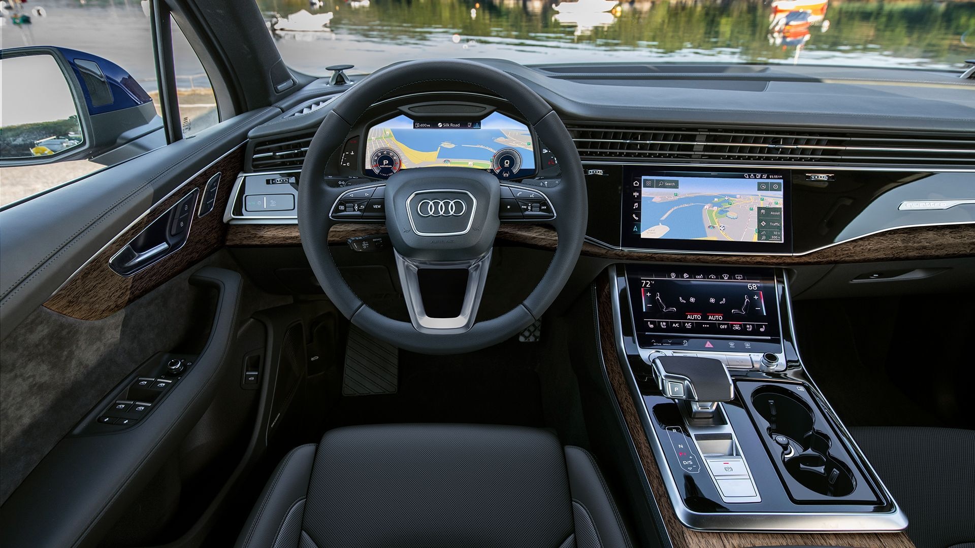 Steering Wheel in the Audi Q7