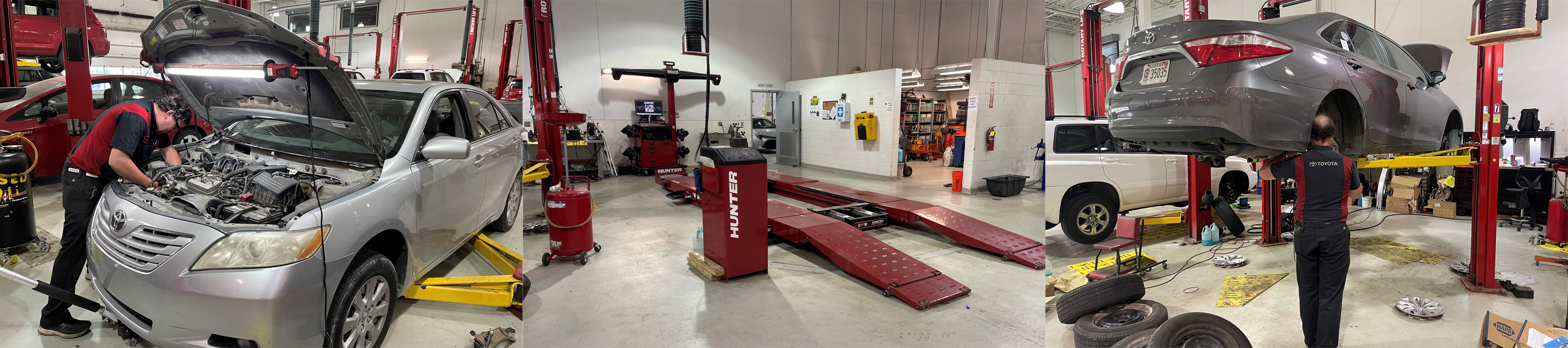 Service Department Pictures - Crown Toyota of Lawrence