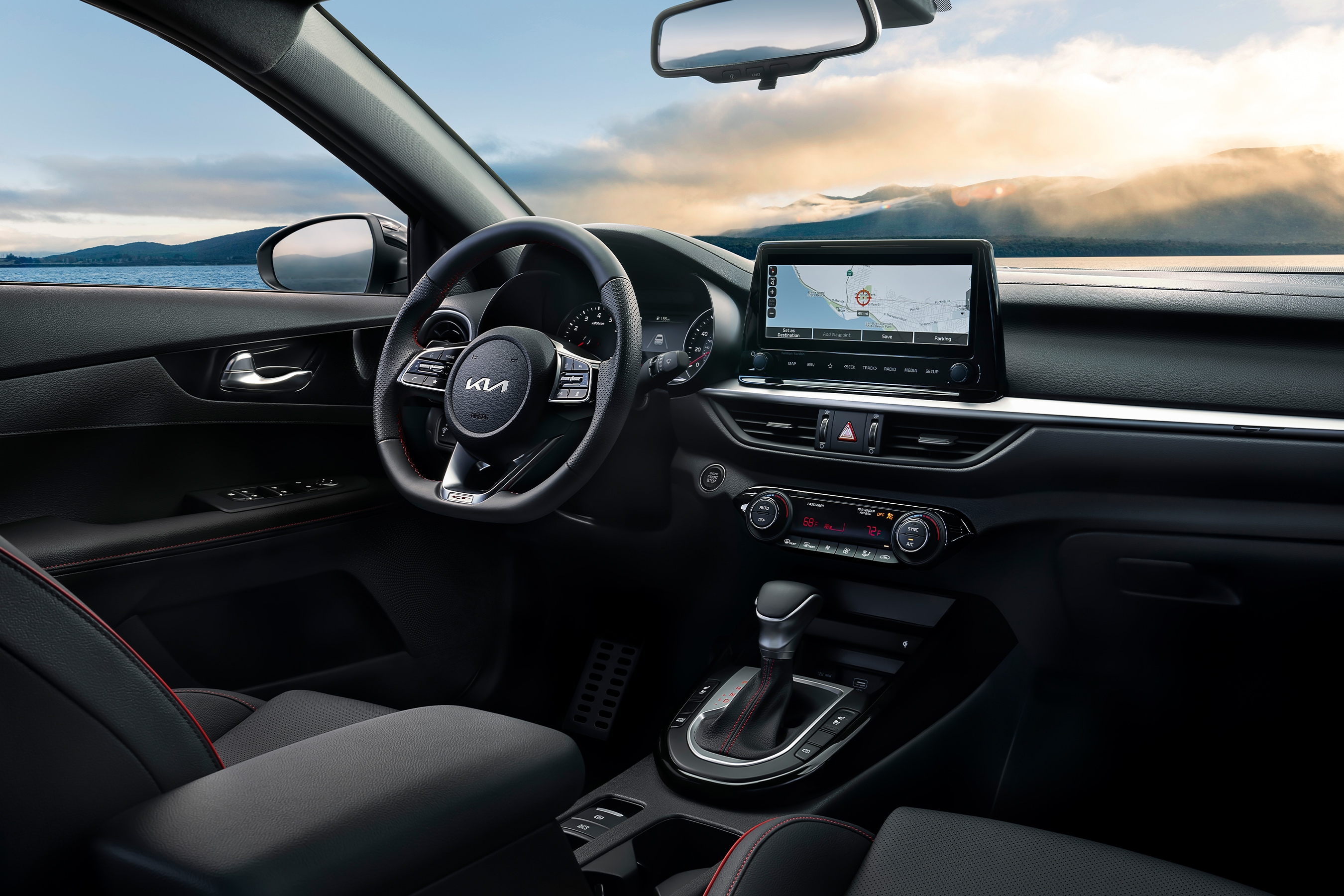 2022 Kia Forte Console
