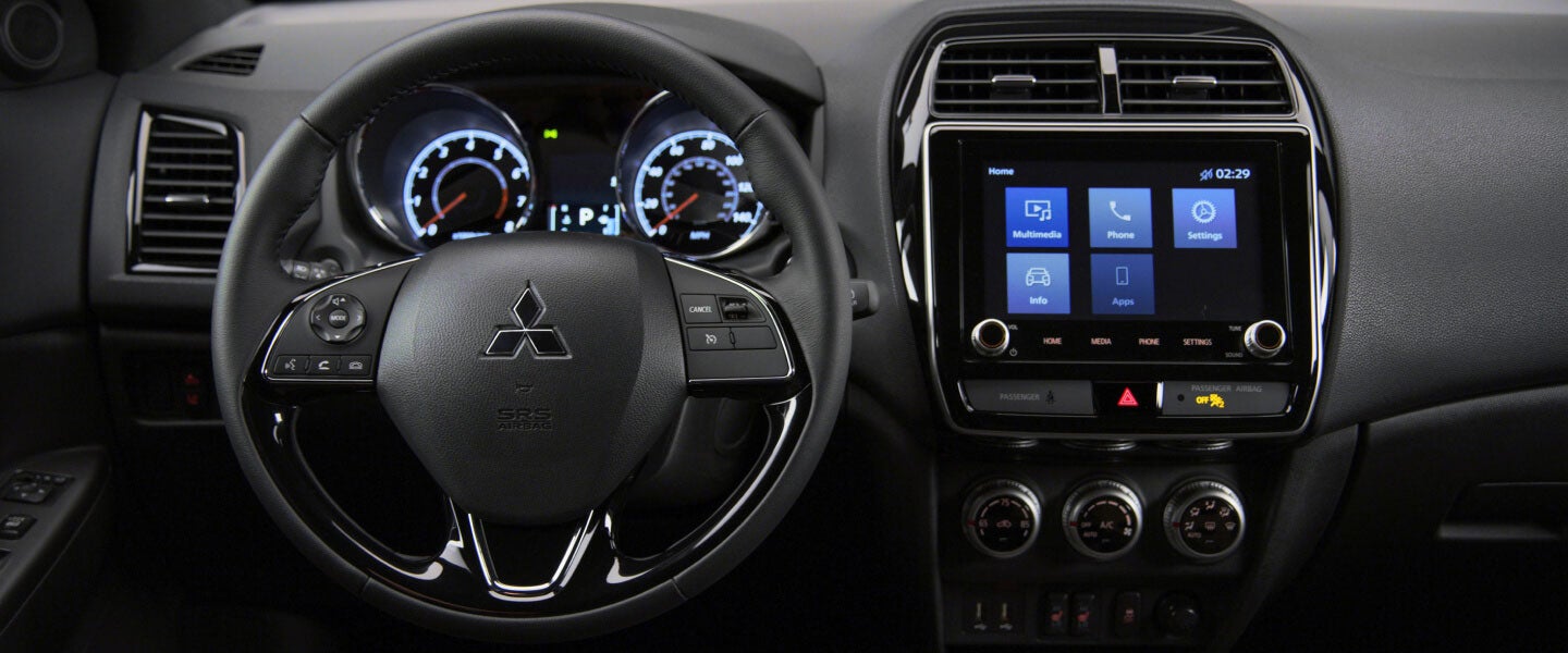 Steering Wheel in the 2022 Outlander Sport