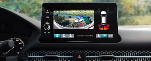Touchscreen in the 2023 Honda HR-V