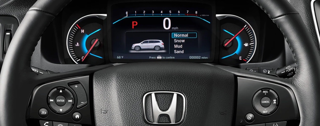2022 Honda Pilot Drive Mode Display
