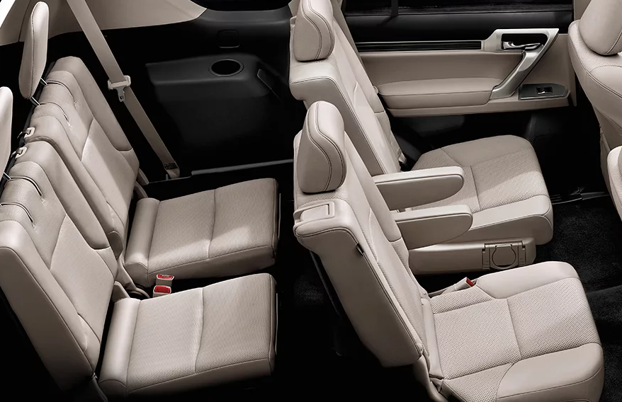 Seating of the 2022 GX 460