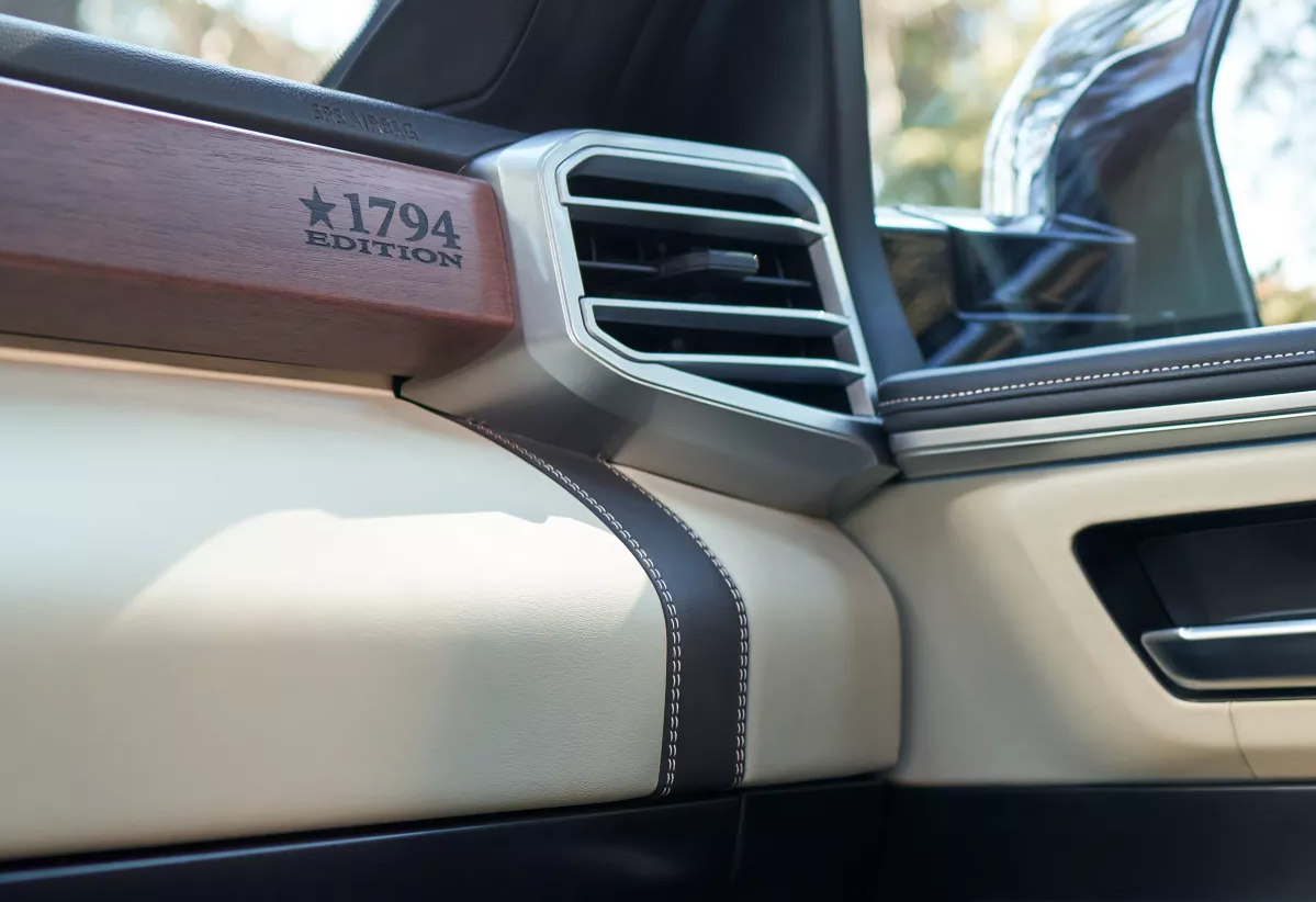 Interior of the 2022 Tundra