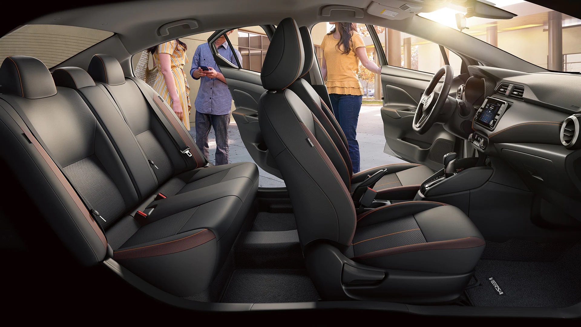 Seating in the 2022 Versa