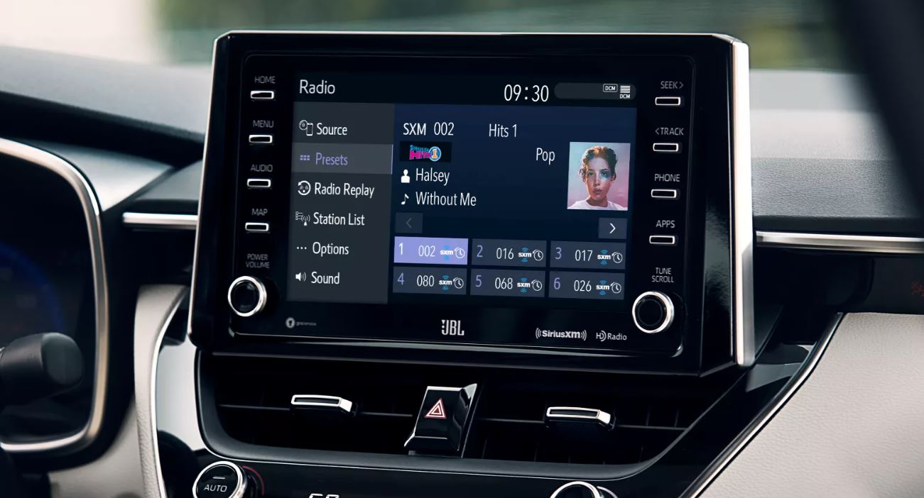 2022 Toyota Corolla Touchscreen