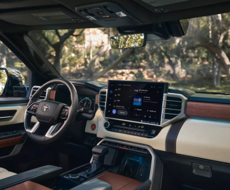 2022 Tundra Center Stack