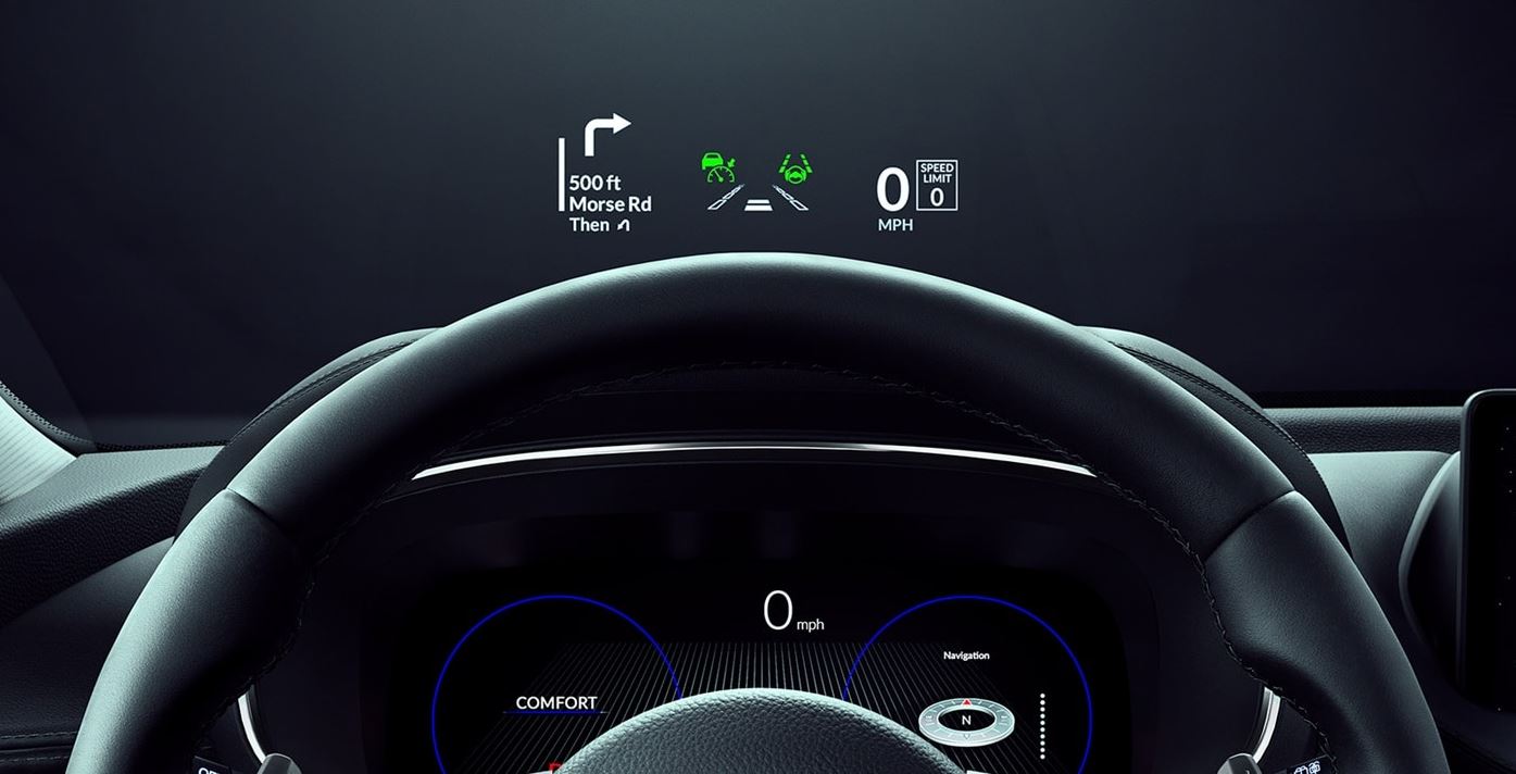 2023 Acura MDX Optional Head-Up Display
