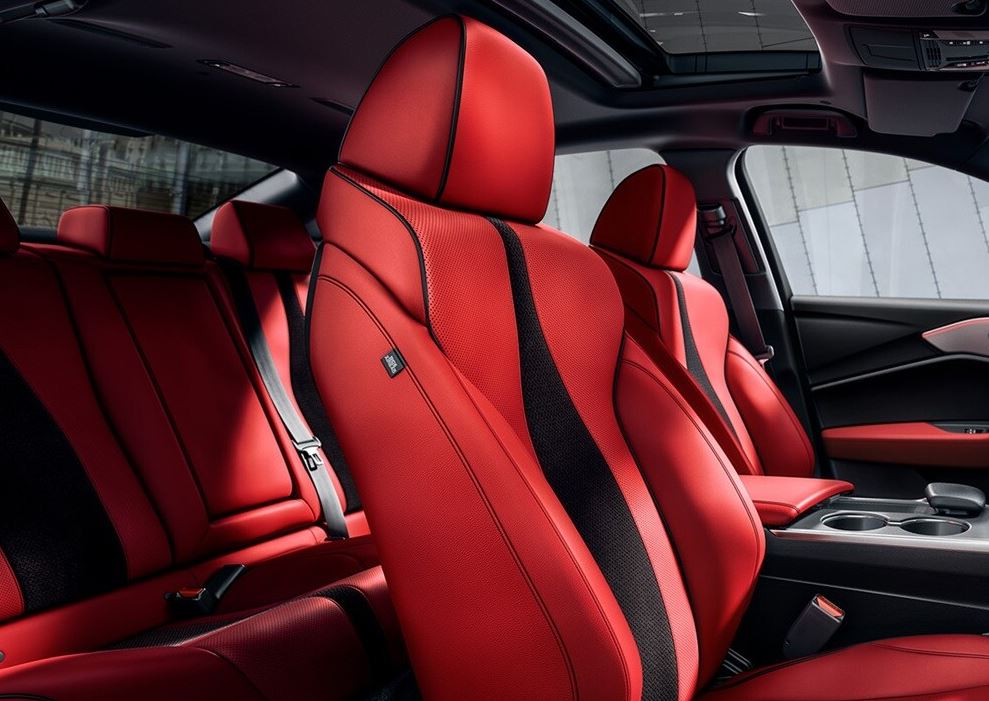 Seats in the 2022 TLX