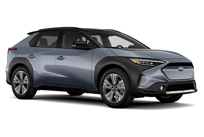Subaru EV Vehicle Touring Trim shown in Harbor Mist Gray Pearl, 2 tone