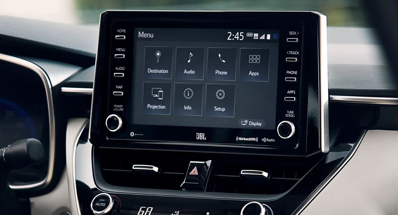 2022 Toyota Corolla Touchscreen