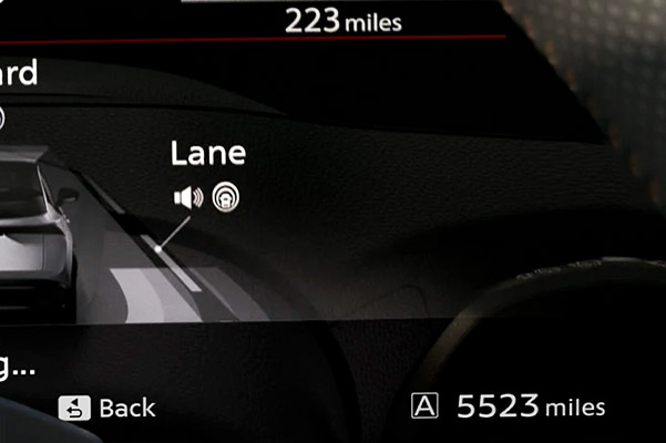 head-up windscreen display