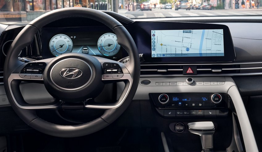 2023 Hyundai ELANTRA Interior Front