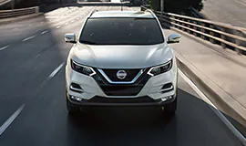 white-nissan-rogue-sport-front-view