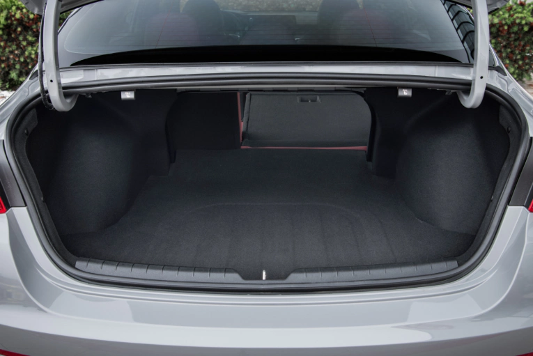 Cargo Space of the 2023 K5