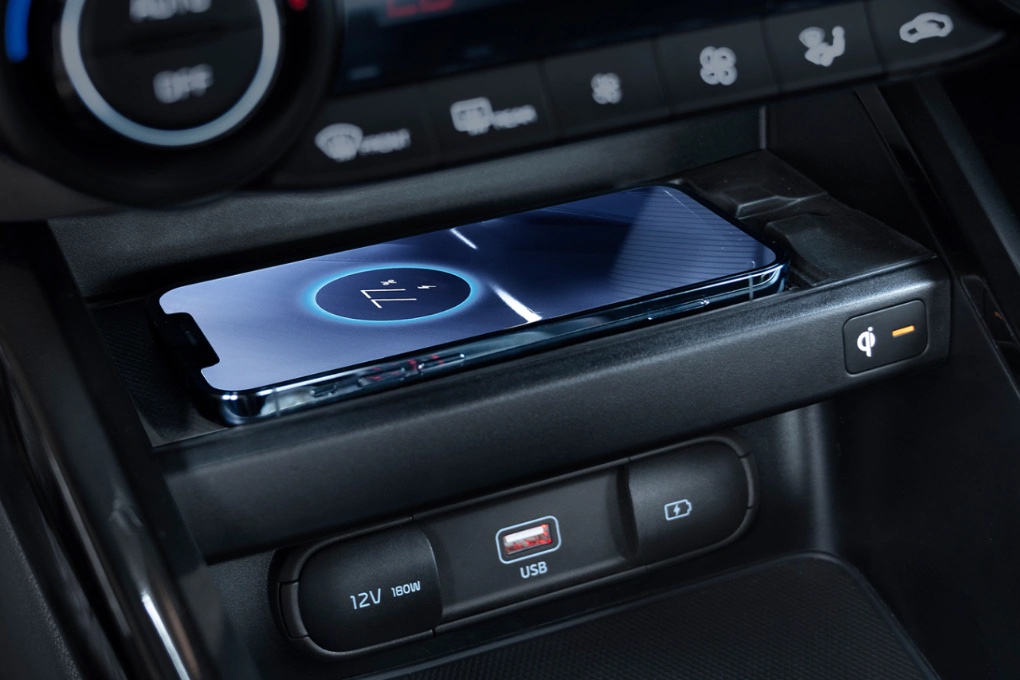 2023 Kia Forte Available Wireless Charging Port