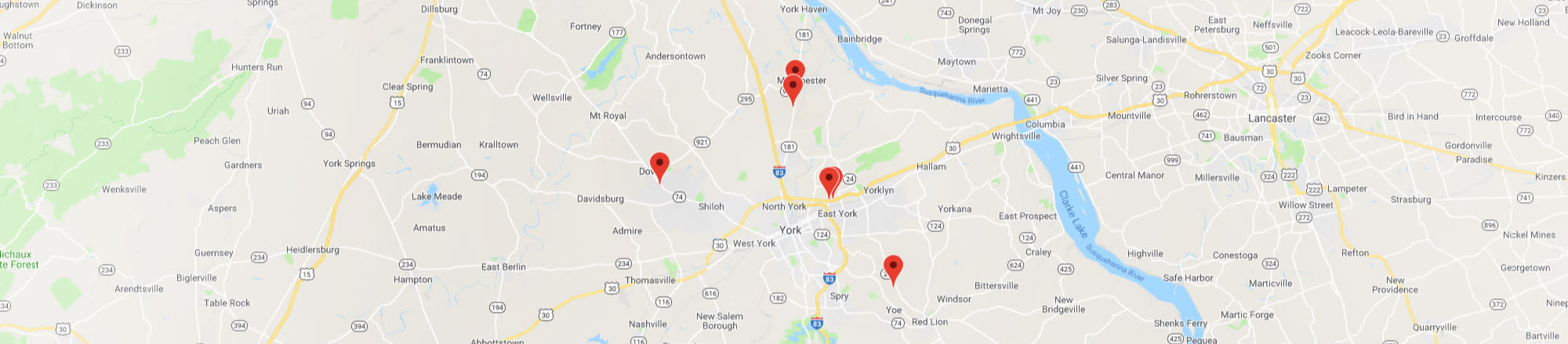 Thornton Automotive and Affiliates Map