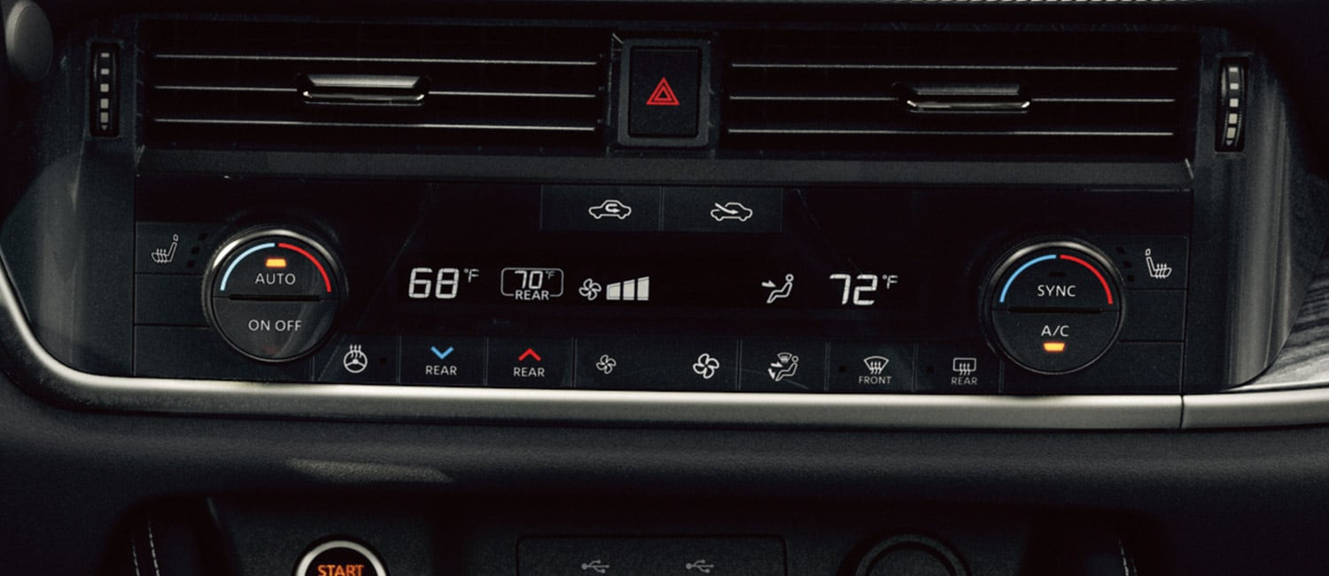 Tri-Zone Automatic Temperature Control of the 2022 Rogue