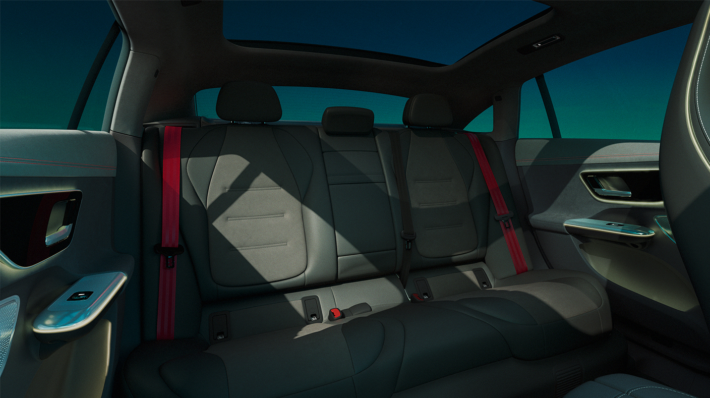 Second Row of the 2023 Mercedes-Benz EQE