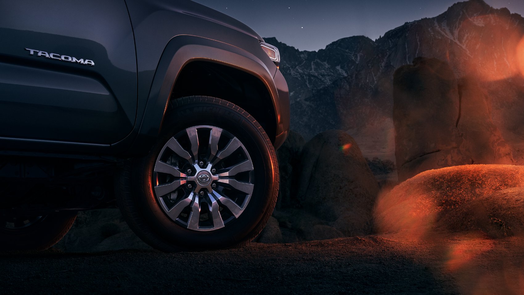 2023 Toyota Tacoma Available 18-Inch Chrome Finished Alloy Wheels