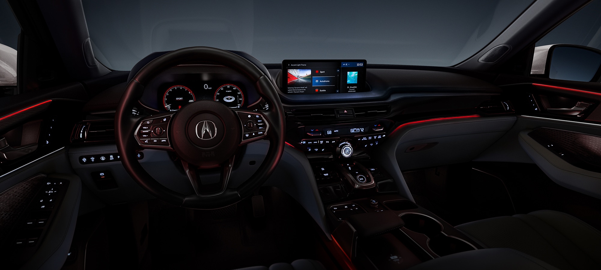 2023 Acura MDX Console