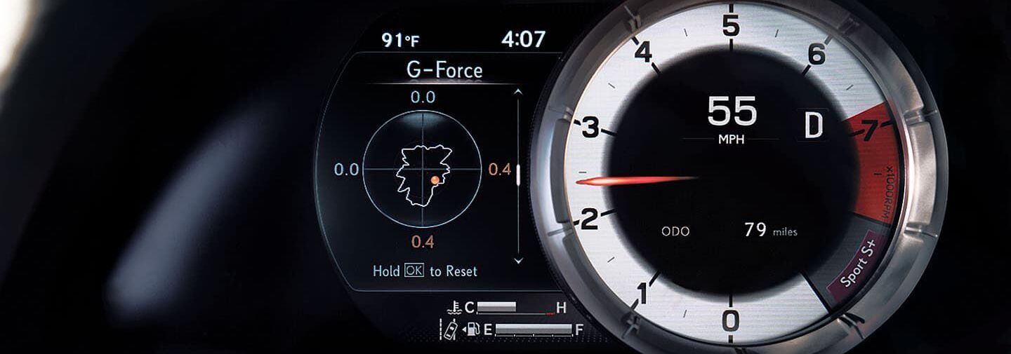 2022 Lexus ES 300h Digital Meters