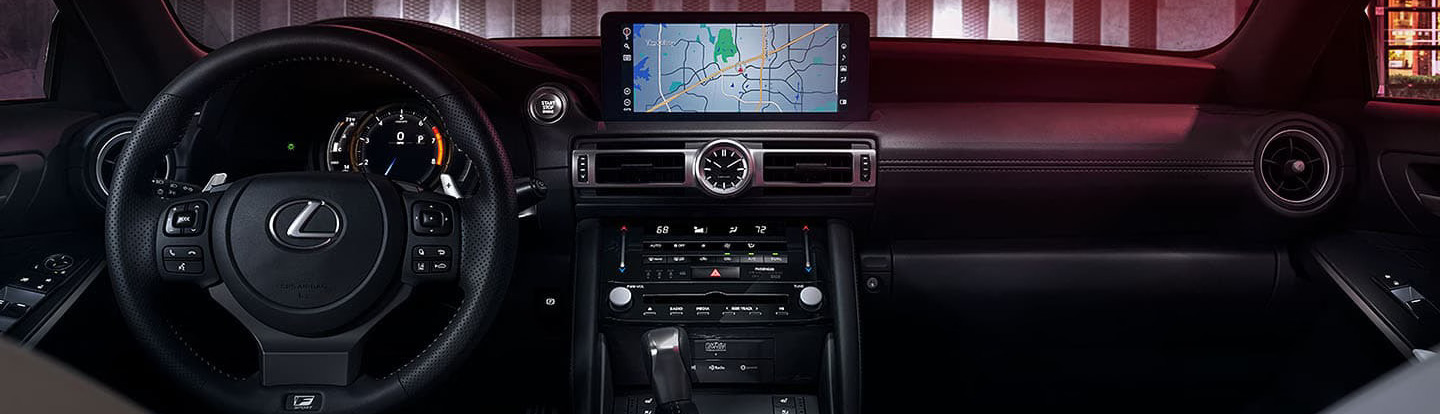 2022 Lexus IS 350 Dashboard