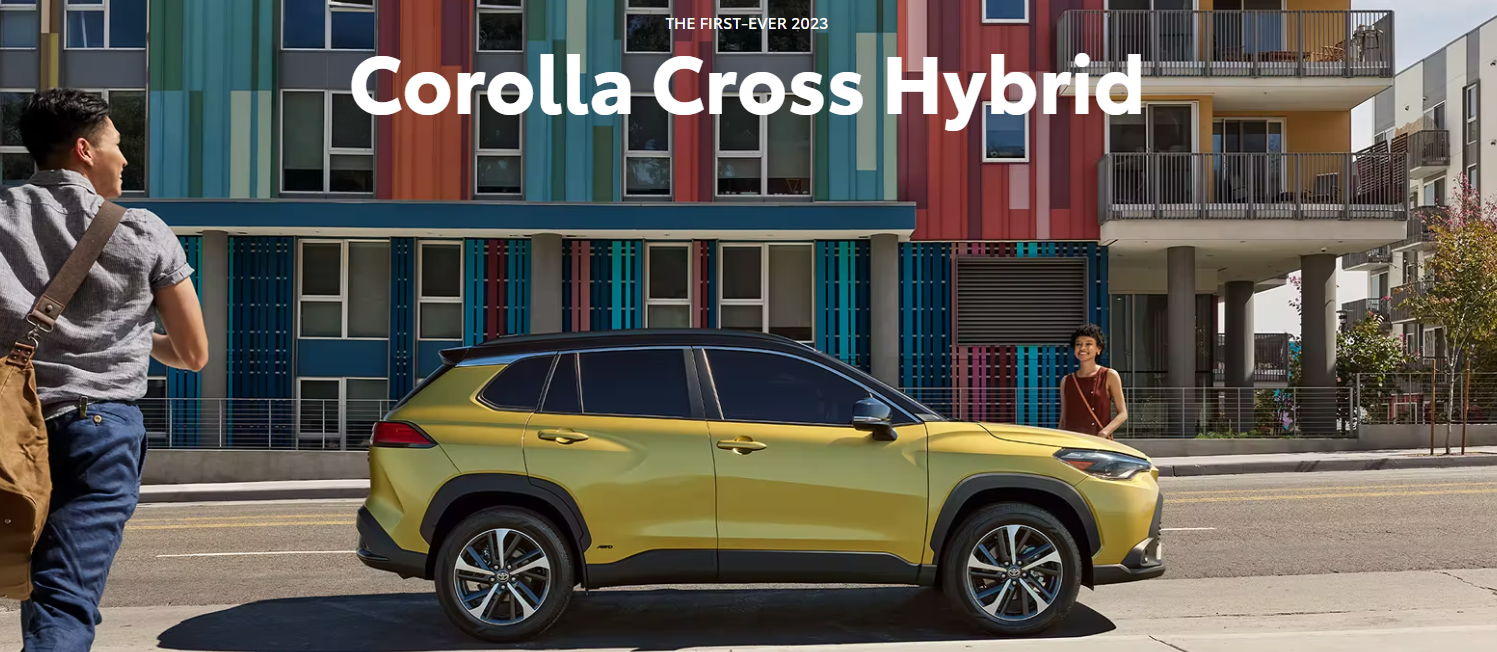 2023 Toyota Corolla Cross Hybrid First Look near Matteson, IL