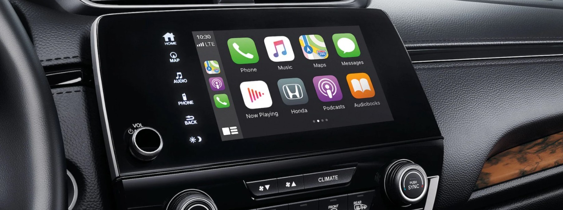 Touchscreen in the 2022 Honda CR-V