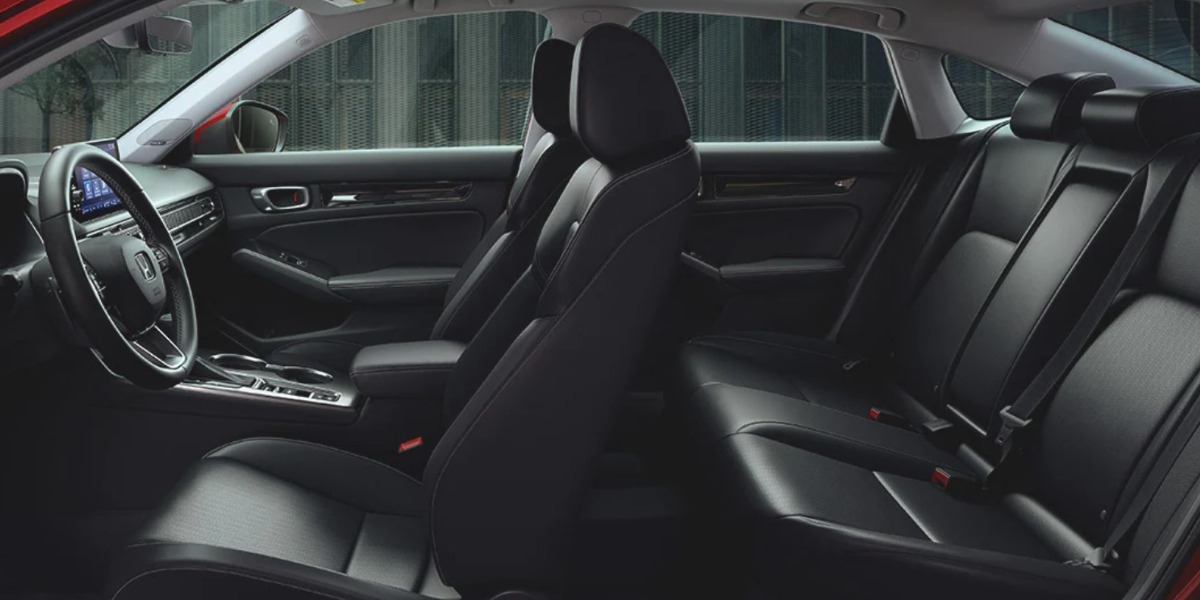Interior of the 2022 Honda Civic Sedan