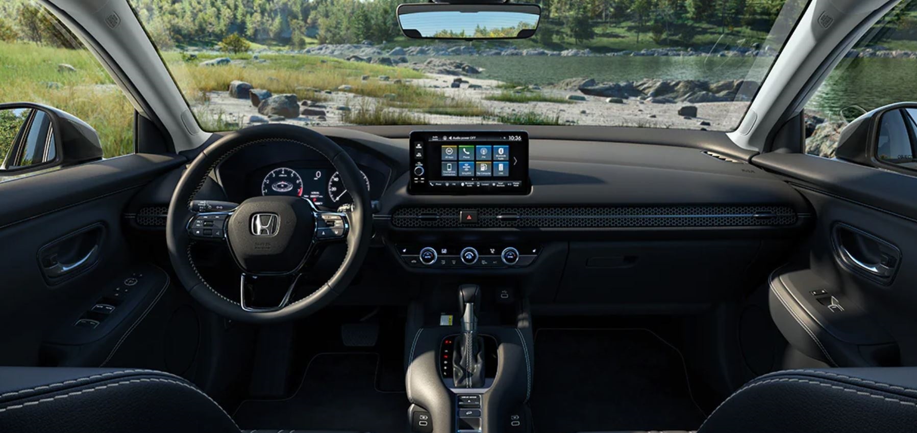 Interior of the 2023 Honda HR-V