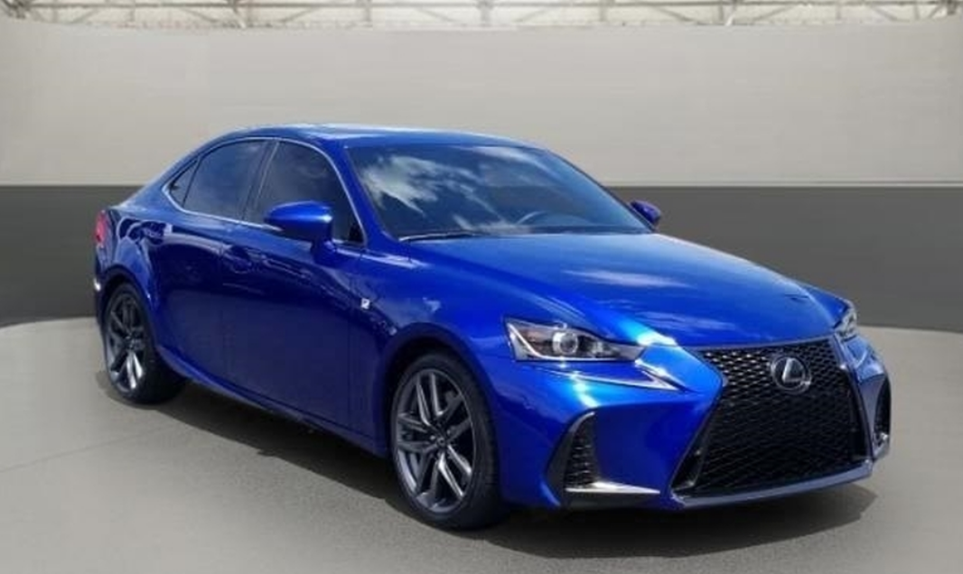 Pre-Owned Lexus Blue Vehicle 